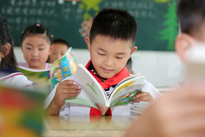 Обучение школьников в Китае